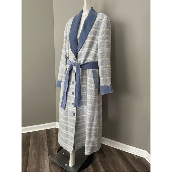 Markarian Contrast Trim Wool Coat Size 16 $2650 - Picture 7 of 12